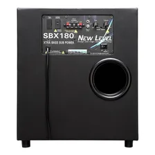 Subwoofer Ativo Sbx-180 10pol. 180w Rms - New Level Foto mini 2