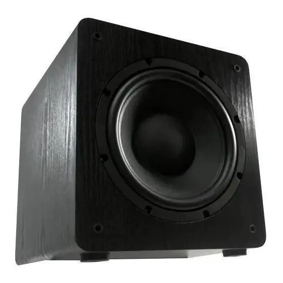 Subwoofer Ativo Wave Wsw8 8 Pol 175w Preto Foto 1