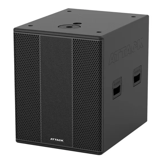 Subwoofer Attack VSS118A Vss118a preto Foto 1