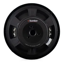 Subwoofer Bomber Carbon 12 Pol 500w Rms Bobina Dupla 4+4ohms Cor Preto Foto mini 4