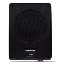 Subwoofer Caixa Amplificada Slim Ps8d Hurricane 200w Rms Cor Preto Foto mini 1