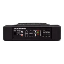 Subwoofer Caixa Amplificada Slim Ps8d Hurricane 200w Rms Cor Preto Foto mini 3