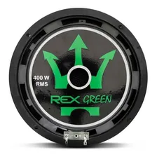 Subwoofer Magnum Rex Green 8'' 400w Rms 4 Ohms Grave Forte Cor Preto Foto mini 2