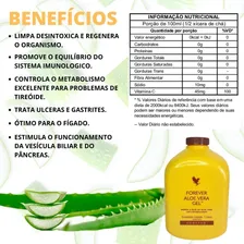 Suco Aloe Vera Gel Babosa Forever Living Natural Orig Cod 11 Foto mini 3