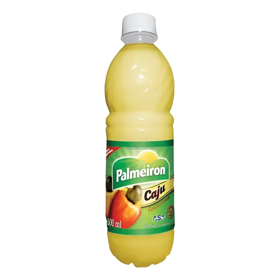 Suco Concentrado De Caju Rende 3 Litros Palmeiron 500ml Foto 1