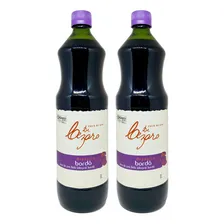 Suco De Uva Integral Bordô Orgânico 1l De Cezaro Kit 2 Unid Foto  mini 1