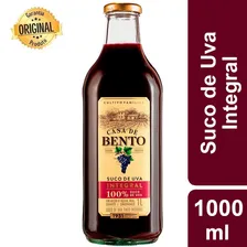 Suco Integral Tinto de Uva Casa de Bento 1 Litro Foto mini 4