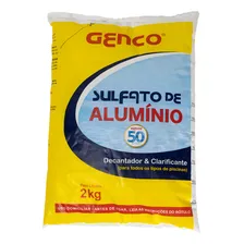 Sulfato AlumÃnio Decantador Clarificante Piscinas Genco 2kg Foto mini 1