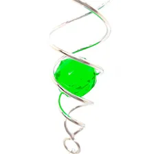 Suncatcher Captador Catalisador Energia Fengshui Verde 10cm Foto mini  2
