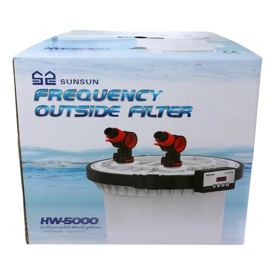 Sunsun Canister Hw-5000 Filtro Uv Para AquƔrios 110V Foto 1