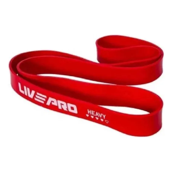 Super Band Liveup Sports 4.5 Forte - 45mm Cor Vermelho Foto 1
