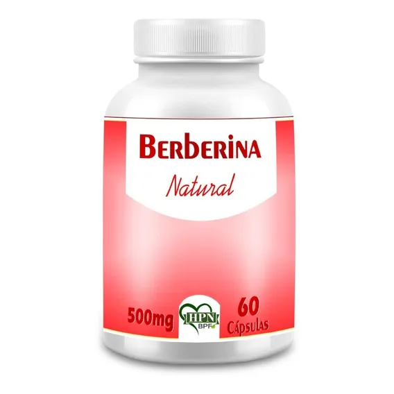 Super Berberina Original Em Cápsulas 500mg Pura 60 Cápsulas Foto 1