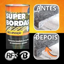 Super Bordas Bellinzoni Ralçador Incolor 1kg Mármore Granito Foto mini  2