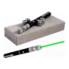 Super Caneta Laser Pointer Verde Longo Alcance Forte It-404 Foto mini 3
