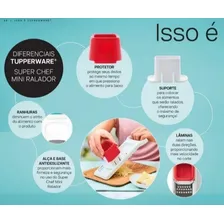 Super Chef Mini Ralador Tupperware® Cor ralador Rosa Foto mini 4