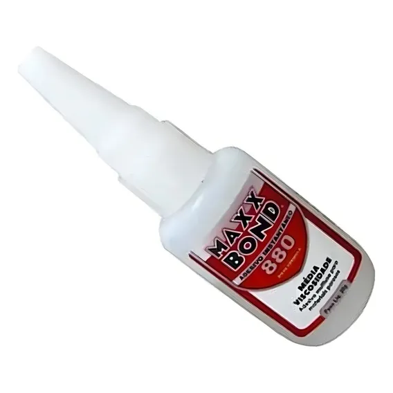 Super Cola Adesivo Instantâneo Maxx Bond 880 Multiuso 20g Foto 1