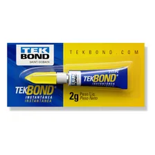 Super Cola TekBond Cartela com 12 Unidades 2g Cola Instantânea Foto mini 2
