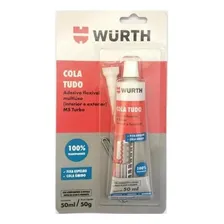 Super Cola Tudo Adesivo Fixa Espelho Cola Úmido 50g Wurth Foto mini 2