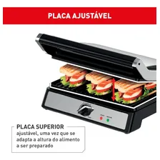 Super Grill Arno Ggra Cor Inox 110V Foto mini 4