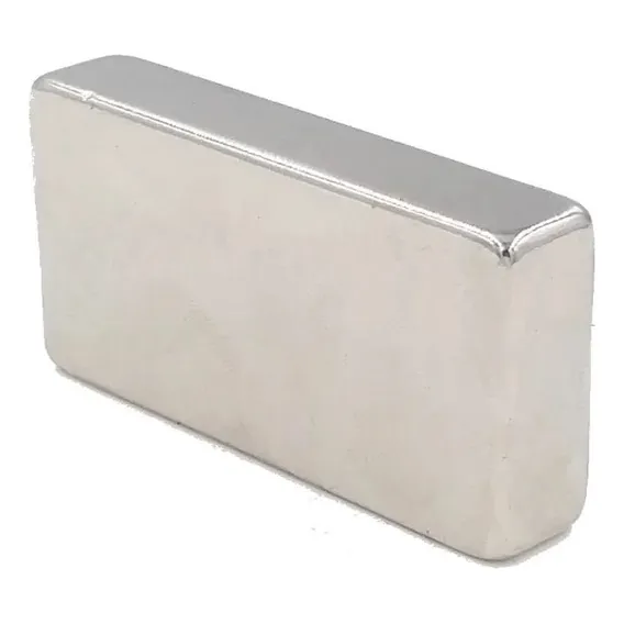 Super Imã Neodímio Bloco 40x20x10mm N42 Suporta 23 Kg Foto 1
