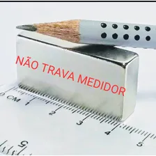 Super Imã Neodímio Bloco 40x20x10mm N42 Suporta 23 Kg Foto mini 2