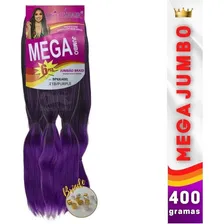 Super Jumbão Mega Jumbo Dsoar Hair 400 Gr Cabelo Para Trança Foto mini 1
