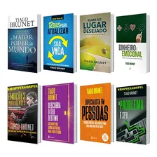 Super Kit 8 Livros Tiago Brunet Mais Vendidos - Destino Foto mini 1