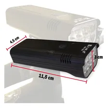 Super Lanterna Bike 6 Leds T6 Jws 4.800 Lumens Recarregável Foto mini 4