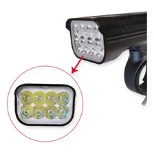 Super Lanterna Bike 6 Leds T6 Jws 4.800 Lumens Recarregável Foto mini 3