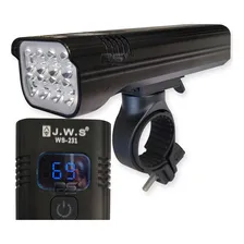 Super Lanterna Bike 6 Leds T6 Jws 4.800 Lumens Recarregável Foto mini 1