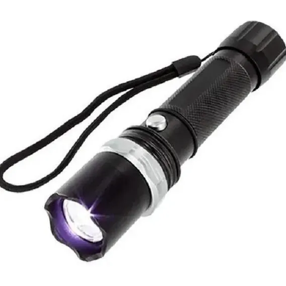 Super Lanterna Led Tática Swat Flashlight Multifuncional Foto 1