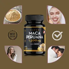 Super Maca Peruana Com Boro 120 cápsulas Suplemento Daily Life Premium Foto mini 3