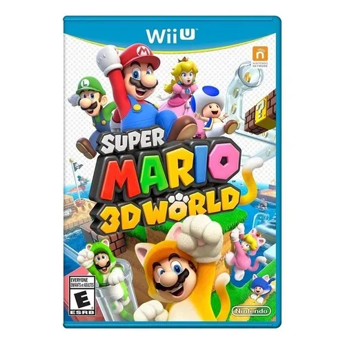 Super Mario 3d World Físico Wii U Nintendo Foto 1