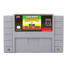 Super Mario All-Stars + Super Mario World Super Mario Standard Edition Nintendo SNES Físico Foto mini 1