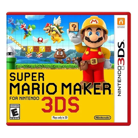 Super Mario Maker 3ds Midia Fisica Foto 1