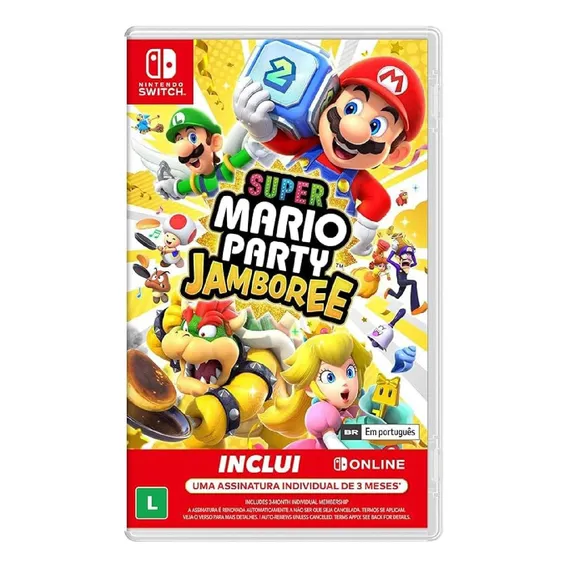Super Mario Party Jamboree Switch Br Midia Fisica Foto 1