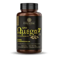 Super Ômega 3 Tg 1000mg 180 Caps Essential Nutrition Sabor 180 Softgels Foto mini  2