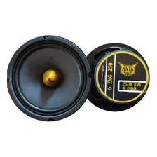 Super Mid Bass Zeus Audio 500w Rms Par 6 Polegadas = Zetta Cor Dourado Foto mini 1