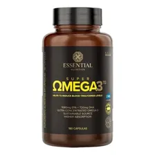 Super omega 3 tg 1g 180 caps Essential Nutrition sem sabor Foto  mini 1