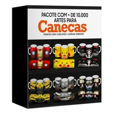 Super Pack 10 Mil Artes Sublimação Canecas 2022 Foto mini  3