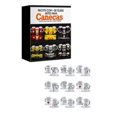 Super Pack 10 Mil Artes Sublimação Canecas 2022 Foto  mini 1