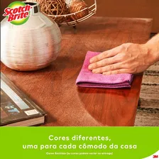 Super Pano Multiuso Scotch-brite 3m Cores Sortidas Foto mini  2