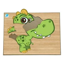 Super Quebra-cabeça Infantil Dinossauro Foto mini 1