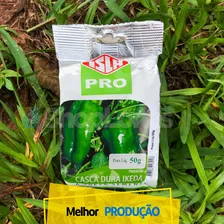 Super Semente Pimentão Casca Dura Ikeda Isla 50g Foto mini  2