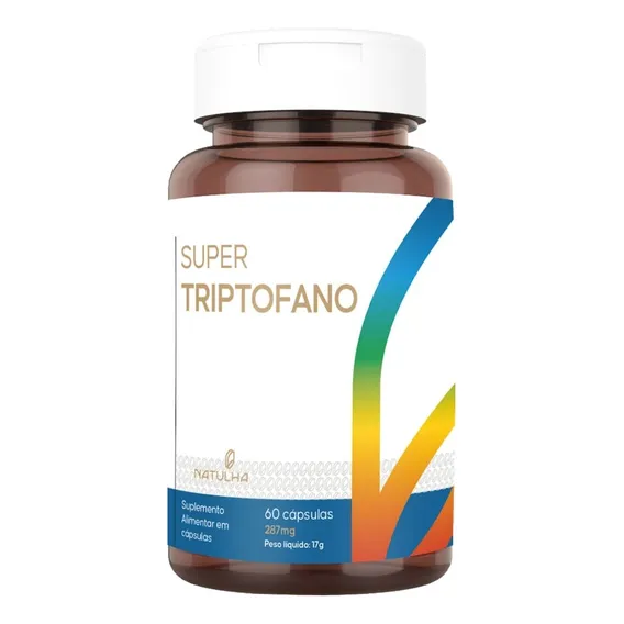 Super Triptofano 860mg 60 Cápsulas - Natulha Foto 1