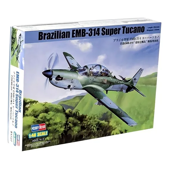 Super Tucano Avion Brasil Modelo 1/48 Hobbyboss 81727 Emb Foto 1