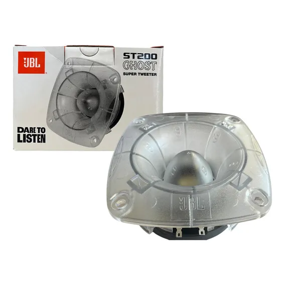 Super Tweeter Jbl St200 Ghost 100w Transparente 8 Ohms Cor Branco Foto 1
