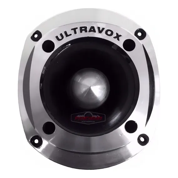 Super Tweeter Ultravox Utx400 150w Rms Profissional 8 Ohms Cor Prateado Foto 1