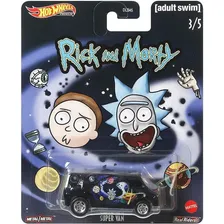 Super Van Rick And Morty Pop Culture Hot Wheels 1/64 Foto mini 1