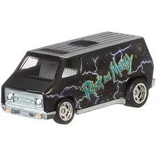 Super Van Rick And Morty Pop Culture Hot Wheels 1/64 Foto mini 3